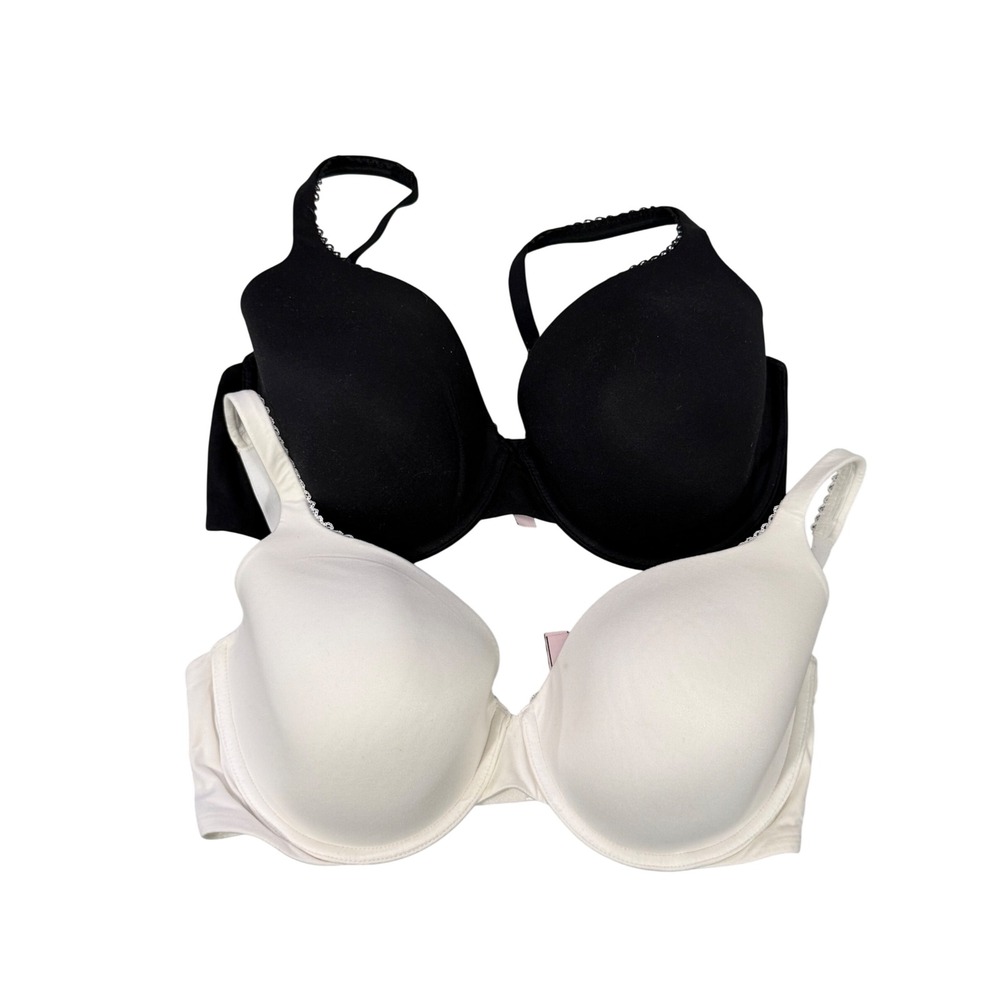 Victoria's Secret Body by Victoria Lined Perfect Coverage Bra Set of 2 34DDD